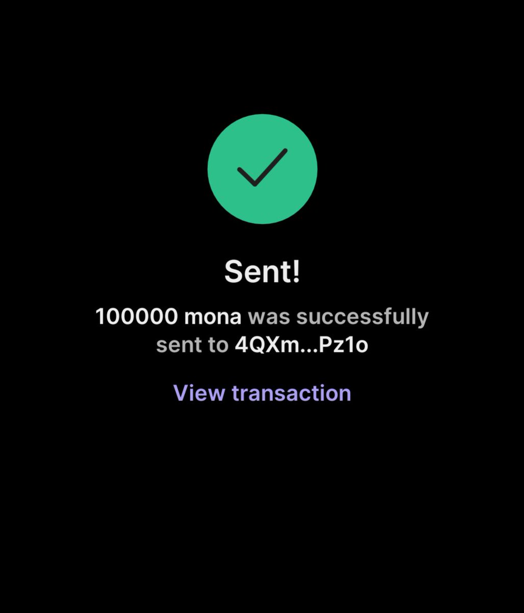 Monasolanatoken's tweet photo. Get 100,000 $MONA,  Next 500 

✅ Follow
✅ RT &amp; Like pinned post
✅ Drop $SOL address

Distribution after 48 hours ⏰ https://t.co/5dPlpUgw6E