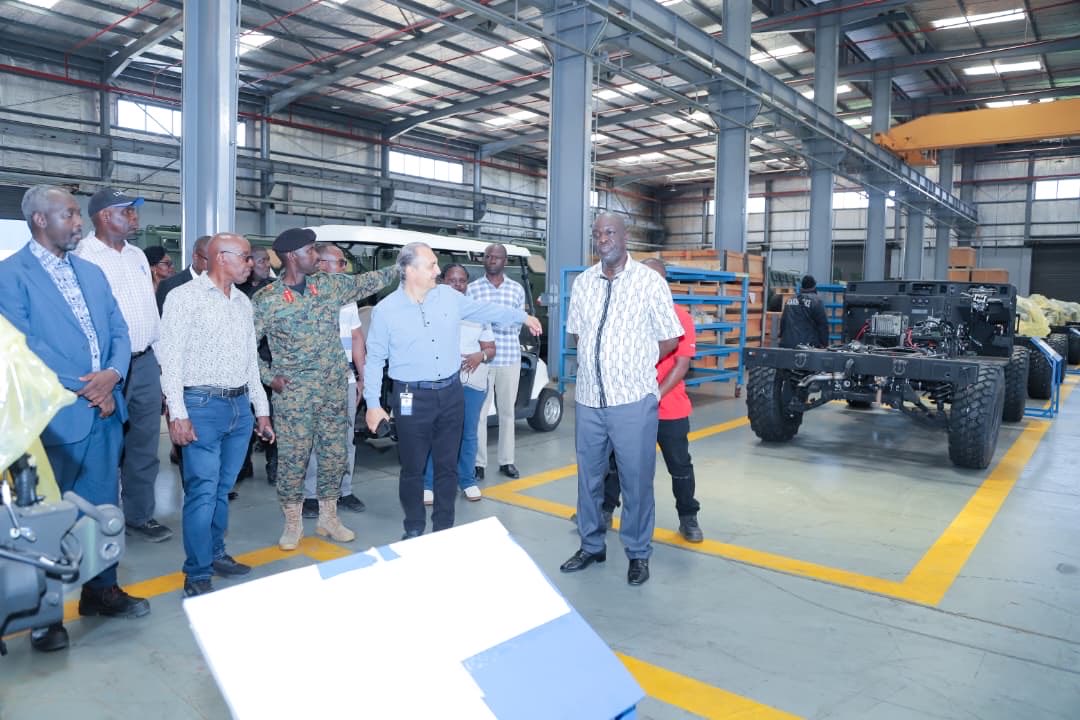 JudiciaryUG's tweet photo. Earlier, the Chief Justice, Justice Dr Flavian Zeija led a Judiciary delegation on a tour of Luwero Industries Limited (LIL) in Nakasongola District, where he commended the institution’s contribution to Uganda’s industrialisation, innovation and national development.

The delegation comprised the Deputy Chief Justice, Justice Moses Kazibwe Kawumi; Justices and Judges and members of senior management. They were received by Major General Steven Sabiiti Muzeyi, General Manager of Luwero Industries Limited, who led them on a guided tour of the facility.

Luwero Industries Limited is a key manufacturing and engineering subsidiary of the National Enterprise Corporation (NEC), the commercial arm of the Ministry of Defence and Veteran Affairs (MODVA) and the Uganda People’s Defence Forces (UPDF).

During a briefing, Major General Sabiiti Muzeyi outlined the history and strategic role of the company, explaining that it was established in 1989 and officially commissioned in 1994. He noted that the company has grown into a major industrial hub supporting Uganda’s defence and civilian sectors through the manufacture, repair and maintenance of ordnance, armoured vehicles and electronic equipment.

He further highlighted the company’s diversified operations, which include the production of medical-grade oxygen for health facilities, manufacture of agricultural machinery and mechanical implements, and partnerships with institutions such as Kiira Motors Corporation in the assembly of electric and diesel buses aimed at advancing local automotive manufacturing.

Following the briefing, the delegation toured various sections of the facility, where officials demonstrated the company’s manufacturing processes, engineering capabilities and research initiatives.

The team visited research and innovation centres designed to nurture and develop new technologies into practical industrial solutions before proceeding to the armoured vehicle assembly section, where they observed the assembly process and learnt about the rigorous testing procedures undertaken to ensure the vehicles meet operational and road-use standards.

The delegation also toured the aircraft maintenance hangar, where engineers demonstrated how aircraft are repaired, refurbished, upgraded and maintained to enhance operational capability and extend their service life.

Speaking at the conclusion of the visit, Chief Justice Justice Dr Flavian Zeija expressed appreciation to the management and staff of Luwero Industries Limited for hosting the Judiciary delegation and exposing them to Uganda’s growing industrial capabilities.
“I want to thank you for hosting us and for showing us what is happening in this country. We have seen the tremendous work you are doing and the progress being made. Keep it up and continue moving forward. Thank you,” the Chief Justice said