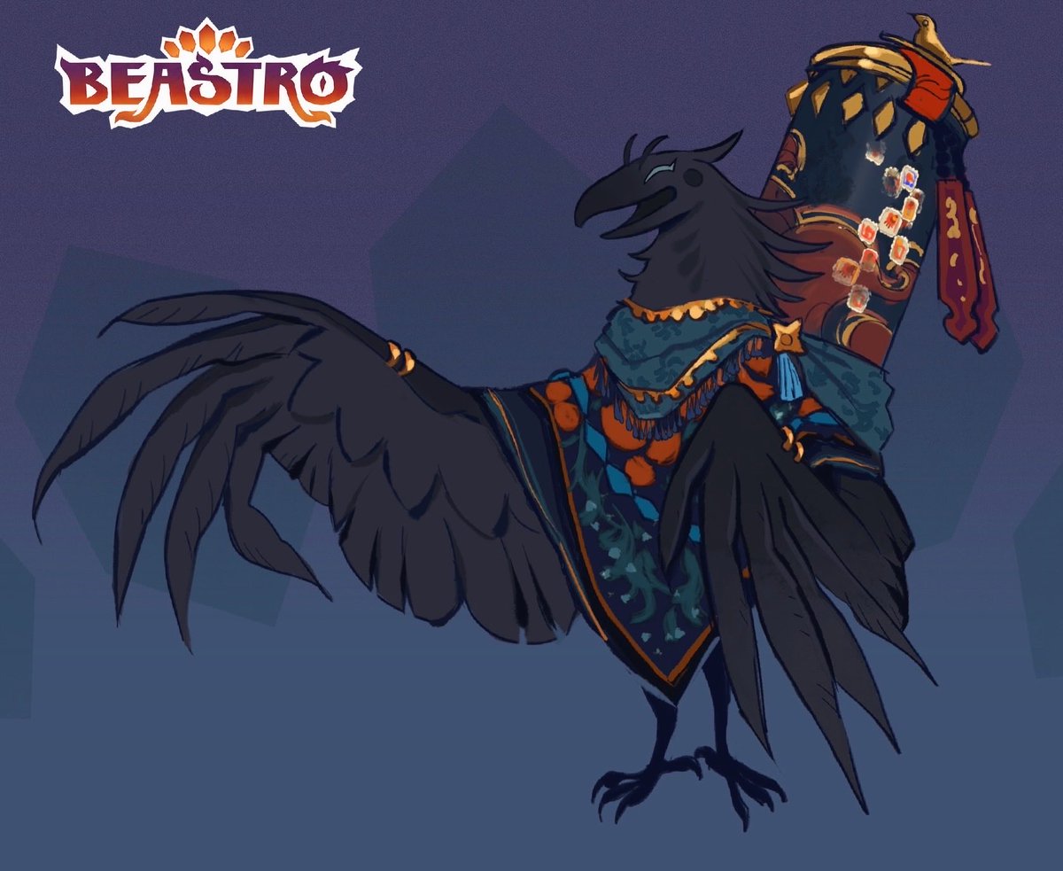 Aranyaksha's tweet photo. One of favorites character designs I did for Beastro! https://t.co/0dHGZoGjDu