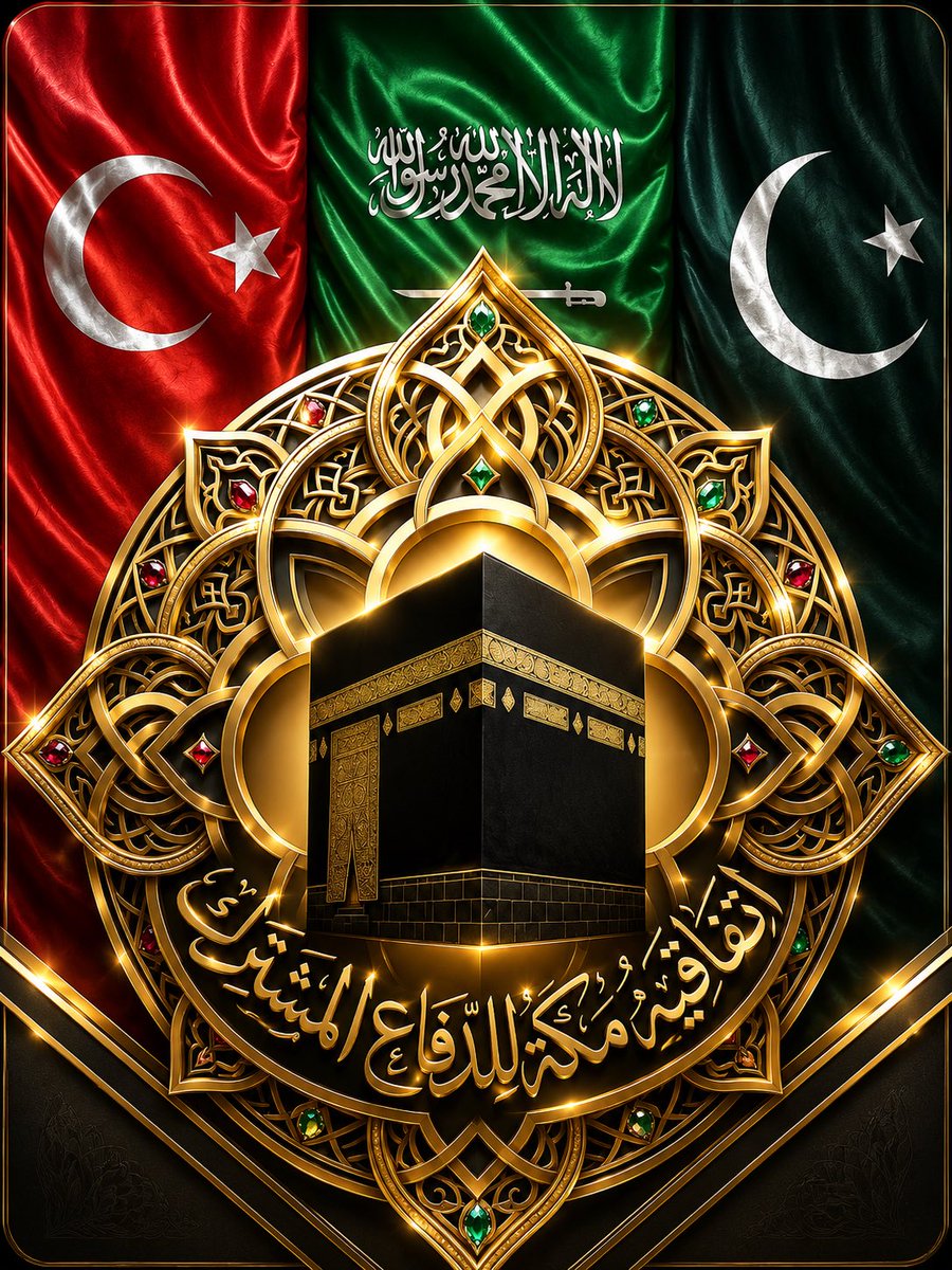 Alshaikh2's tweet photo. القوة لا تعني أن تبحث عن معركة ..
القوة أن تجعل من يبحث عن معركة معك .. 
يعيد التفكير.

ثلاث دول ..
و ثلاثة أعلام .. 
و ثلاث سيادات لا تنتقص إحداها من الأخرى .. 
لكن الرسالة إلى الخارج أصبحت واحدة:

«من يعتدي على أحدنا، عليه أن يحسب حساب الجميع».

هكذا تكون التحالفات بين الدول التي تعرف وزنها ..
لا تبحث عن عدو لتثبت قوتها .. 
و لا تنتظر عدواً ليختبرها.

#السعودية 🇸🇦
#تركيا 🇹🇷
#باكستان 🇵🇰

اجتمعت المصالح ..
و تكاملت القدرات .. 
و بقي القرار لكل دولة .. 
و أصبح الردع للجميع.

و ربما أجمل ما في الاتفاقية أن اسمها «#مكة» ..

فالقبلة التي وحّدت وجوه المسلمين في الصلاة ..
تحمل اليوم اسم اتفاقية تجمع ثلاثاً من أكبر قواهم في الدفاع ..
لتمنح #التضامن_الإسلامي معنى يتجاوز الخطابات إلى المصالح و القدرات و المسؤولية المشتركة.

فالسيادة لا تناقض التحالف ..
و التحالف لا ينتقص من الاستقلال .. 
بل قد يكون أحد أدوات حمايته .. عندما تجتمع الإرادة مع القوة .. 
و المصلحة مع القرار.

هذه ليست دعوة إلى الحرب ..
بل معادلة لحماية #الأمن و #السلام و #الاستقرار ..
فالسلام جميل..
لكن الأجمل أن تكون قوياً بما يكفي لحمايته.

#اتفاقية_مكة_للدفاع_المشترك

#اتفاقية_مكة
#الدفاع_المشترك
#الأمن_المشترك
#الردع_الاستراتيجي
#السيادة
#العالم_الإسلامي