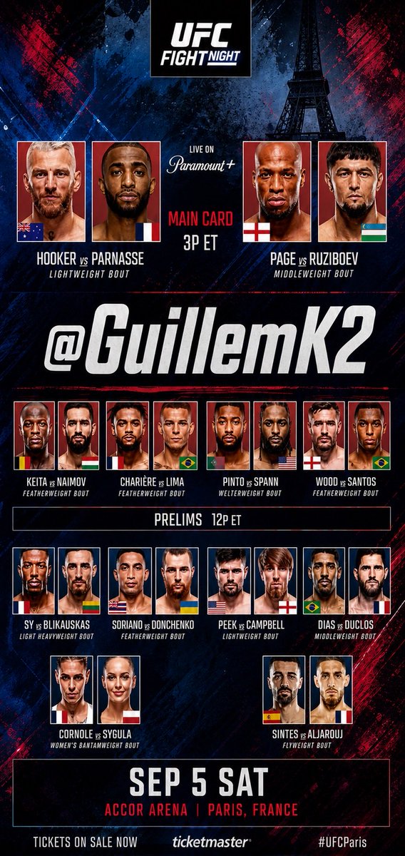 guillemk2's tweet photo. #UFCParis https://t.co/1499OVJqrc