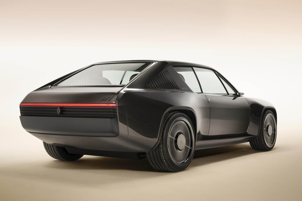 4AAAAart's tweet photo. The Renault R17 Electric Restomod x Ora Ïto Concept Car* https://t.co/tJNkjaOthD