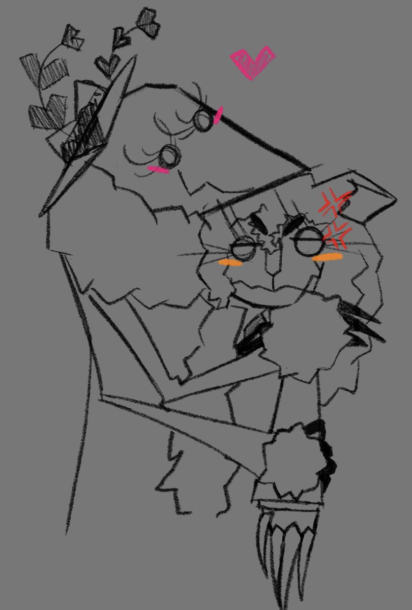 _Valastor's tweet photo. #valastor #radiomoth #art #doodle 
i cant expriment with artstyles qithout radiomoth now can i https://t.co/UDS3VvNcH5