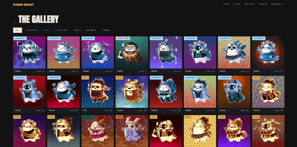 RobinGhostNft's tweet photo. If you're wondering how to do it? You simply need to match it with the token ID of your NFT and search for it manually. 👻 https://t.co/RY2qIoUOIi