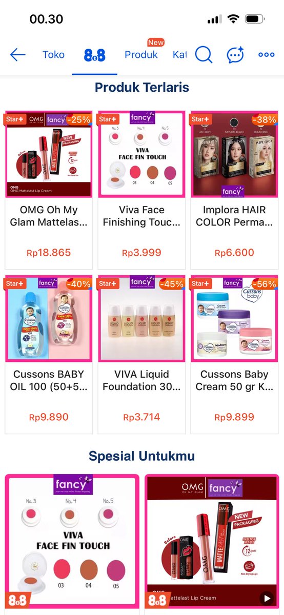 shilliates's tweet photo. ciwi ciwii merapat sinii yang mau CO SHOPEE 8.8!!! 
rekomendasi makeup, skincare, haircare dan serba adaa dalam satu toko 💯
BANYAK PROMO CHECK OUT SHOPEE 8.8 ���🤩‼️
LETSGO INI TOKONYAA
➡️ https://t.co/XCGT9BhLVC
#shopee #midnightsale https://t.co/xoKj3jnFfv