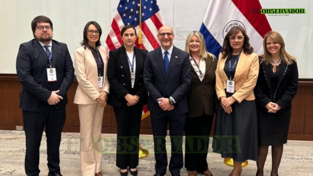 observapy's tweet photo. 🟩Los jueces especializados Matías Garcete (Sentencia), María Lidia Wyder (Ejecución), Sandra Kirchhoffer (Ejecución), Elsa García (Sentencia), María Luz Martínez (Sentencia) y Claudia Criscioni (Camarista) se capacitaron en técnicas de investigación en lavado de activos a través de un programa intensivo a cargo de agentes especiales de la IRS
La iniciativa fue impulsada por el Departamento de Justicia de los Estados Unidos