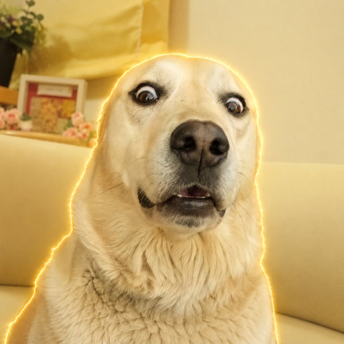 aiwuwtz's tweet photo. Noodles is going GIGA viral with over 3.6 mill views in less than a day!

https://t.co/7IVxbPwris

His hilarious reaction is being posted all over X and people absolutely love him!

This could be the next viral dog! check the comments and posts!

His name is noodles, she says it in this video! check it out!

https://t.co/YffTFZU3UK

https://t.co/7IVxbPwris
