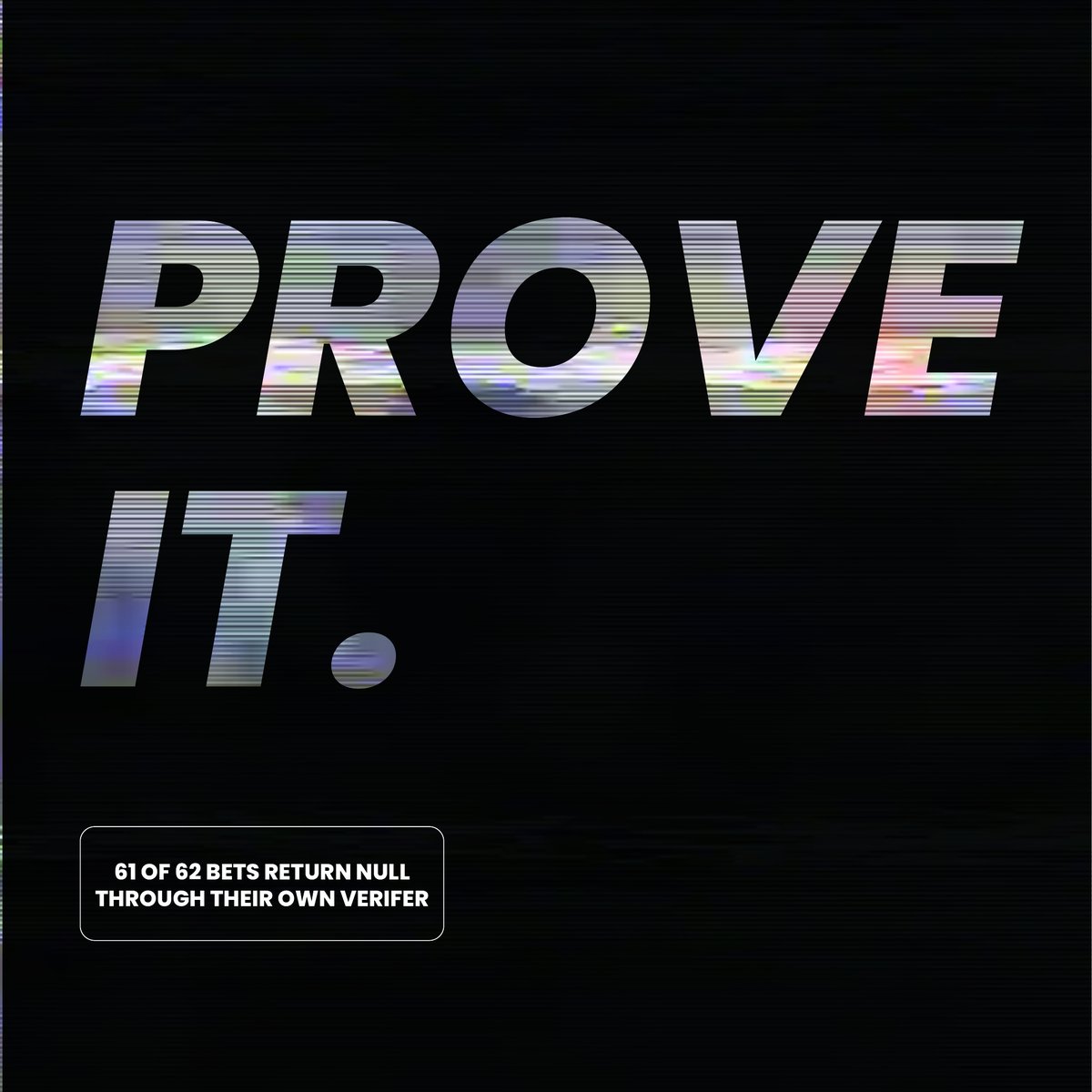 chaindotwtf's tweet photo. Two weeks ago @xxxmourn was invited to a ‘provably fair’ game by @winna.

He lost 61/62 bets, losing a total of $7.3M.

Winna pleads innocent… so PROVE IT.

On Chain, every bet is 100% provably fair and verifiable on-chain, every fucking time. https://t.co/SePbhsCgI4