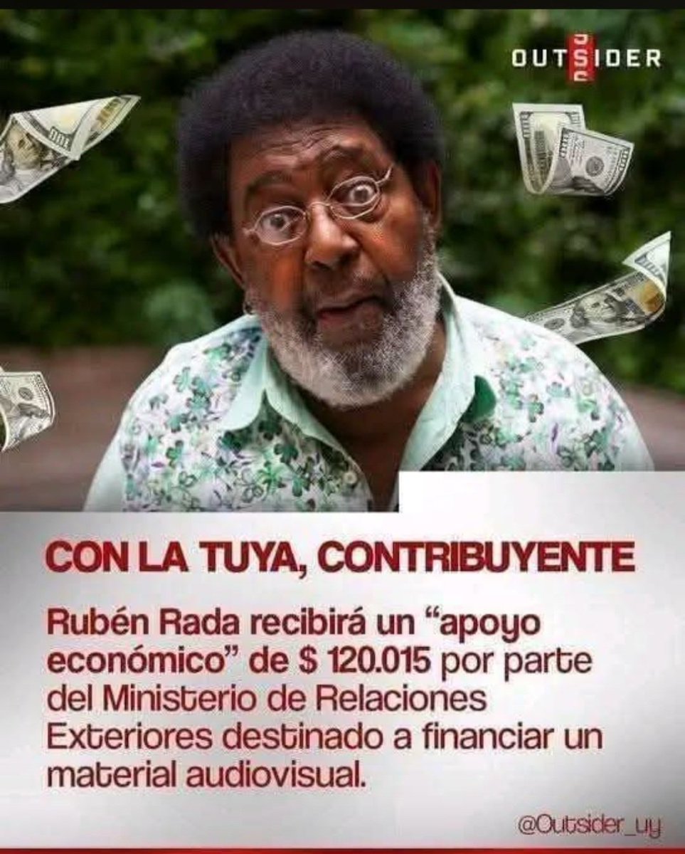 jfquartino54's tweet photo. ¡SIGUEN los  CURROS CON NUESTRO DINERO! ¡FESTEJEN URUGUAYOS, FESTEJEN,  UDS. VOTARON a estos CHORROS CORRUPTOS! ¿Y los  NIÑOS POBRES de la FEMINAZI TUPA blanquita? https://t.co/dWeolAnGvx