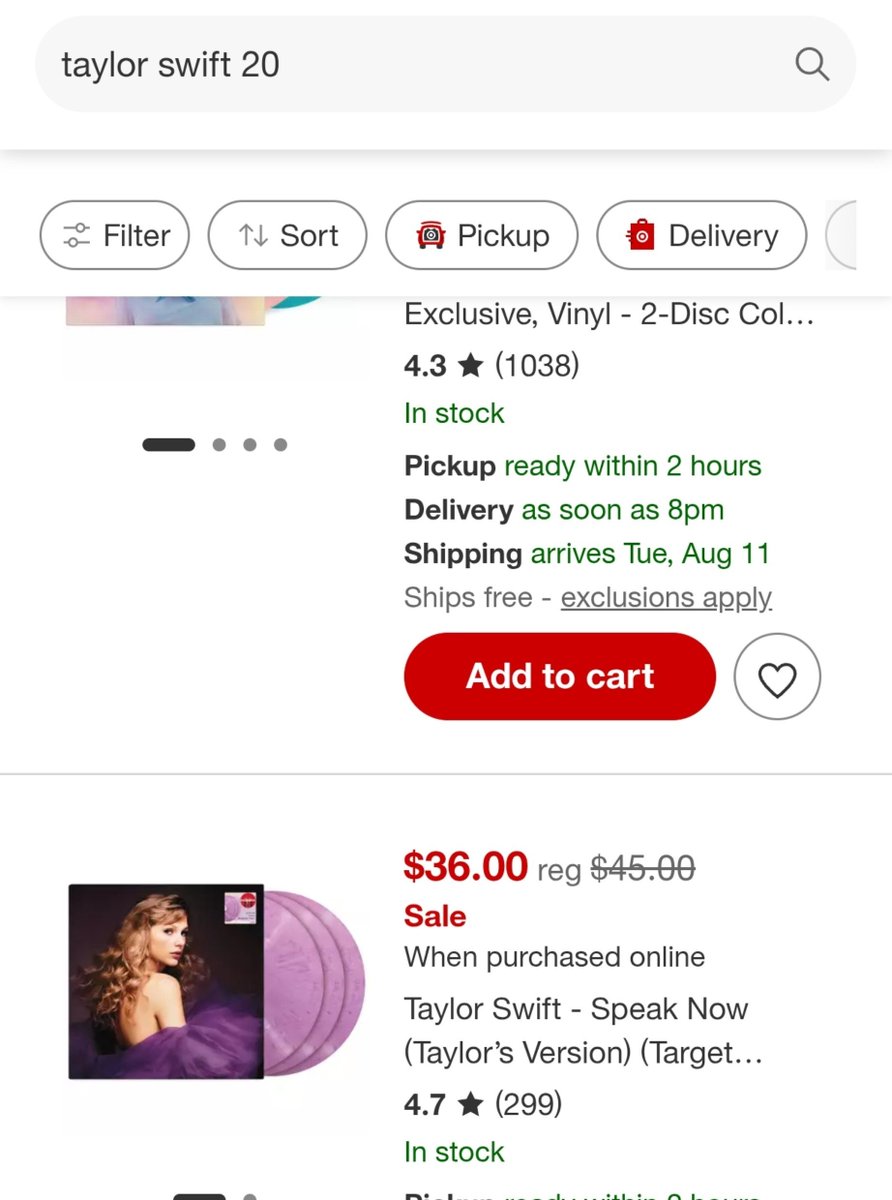 SwiftiesHQs's tweet photo. apparently this target session already existed and is associated with albums being 20% off or the 20th anniversary of her career but not specifically debut tv, i'm so sorry i'm so hungry for taycontent i want to cry🤧🤧 https://t.co/9i4xgkzqdw