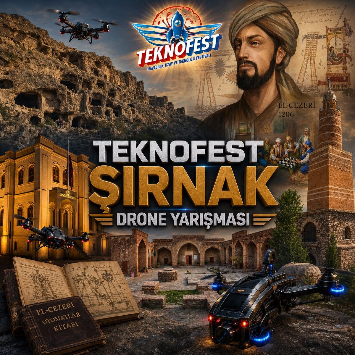 Mahmud_Ekinci's tweet photo. “8-9 Ağustos’ta TEKNOFEST Drone Şampiyonası’nda buluşalım. Görüşmek üzere.”

#TeknofestŞırnakDroneYarışması https://t.co/reUD3s0skM