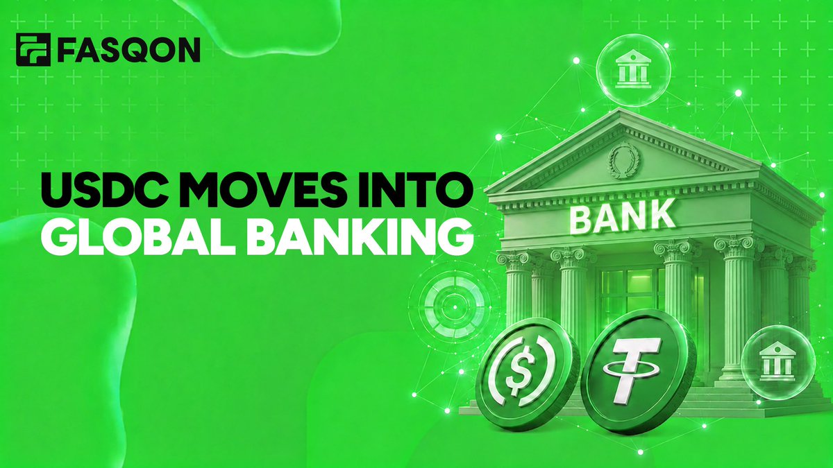 fasqon's tweet photo. Banking & Market Insight: Stablecoins Are Becoming Financial Infrastructure

In 2022, Standard Chartered warned about the risks digital assets could pose to the financial system. Today, the bank has become the first Global Systemically Important Bank (G-SIB) to offer institutional clients direct access to USDC minting and redemption through its partnership with Circle.

Four years is a remarkably short time for an institution of this scale to move from caution around crypto to providing regulated stablecoin infrastructure.

And Standard Chartered is not moving in isolation. 
The numbers tell the story:

✔️ USDC has grown into a $73.8 billion stablecoin ecosystem.
✔️ Visa processed more than $225 billion in stablecoin settlement volume last year.
✔️ Stripe invested $1.1 billion to acquire stablecoin infrastructure, reinforcing its long-term strategy around programmable payments.
✔️ PayPal’s PYUSD surpassed $1 billion in quarterly payment volume as digital dollars become increasingly integrated into payment flows.

Taken together, these developments point to a structural change in financial infrastructure.

Stablecoins are no longer being positioned simply as an alternative to banking. They are increasingly becoming another settlement rail within banking — supporting cross-border payments, treasury management, liquidity movement, and institutional settlement.

For businesses, that changes the question.
It is no longer whether to operate through traditional banking or digital assets.
It is how to use both efficiently — and how financial infrastructure can select the right rail for the transaction.

At @fasqon Fasqon, that is exactly the environment we are building for.
A business can operate across IBAN accounts, SEPA, SWIFT and supported stablecoin rails within one financial environment, alongside treasury, global payroll, invoice settlement, and cross-border payments.

And where stablecoin settlement offers a faster or more efficient route, the infrastructure can sit underneath the transaction — without forcing the business to manually buy crypto, move funds through an exchange, or convert them again at the receiving end.

The client manages the payment. 
The platform manages the rails.
That is where the next phase of business banking becomes interesting: not replacing fiat with crypto, but intelligently orchestrating both.

#Fasqon #neobank #payments #fintech #stablecoins #banking