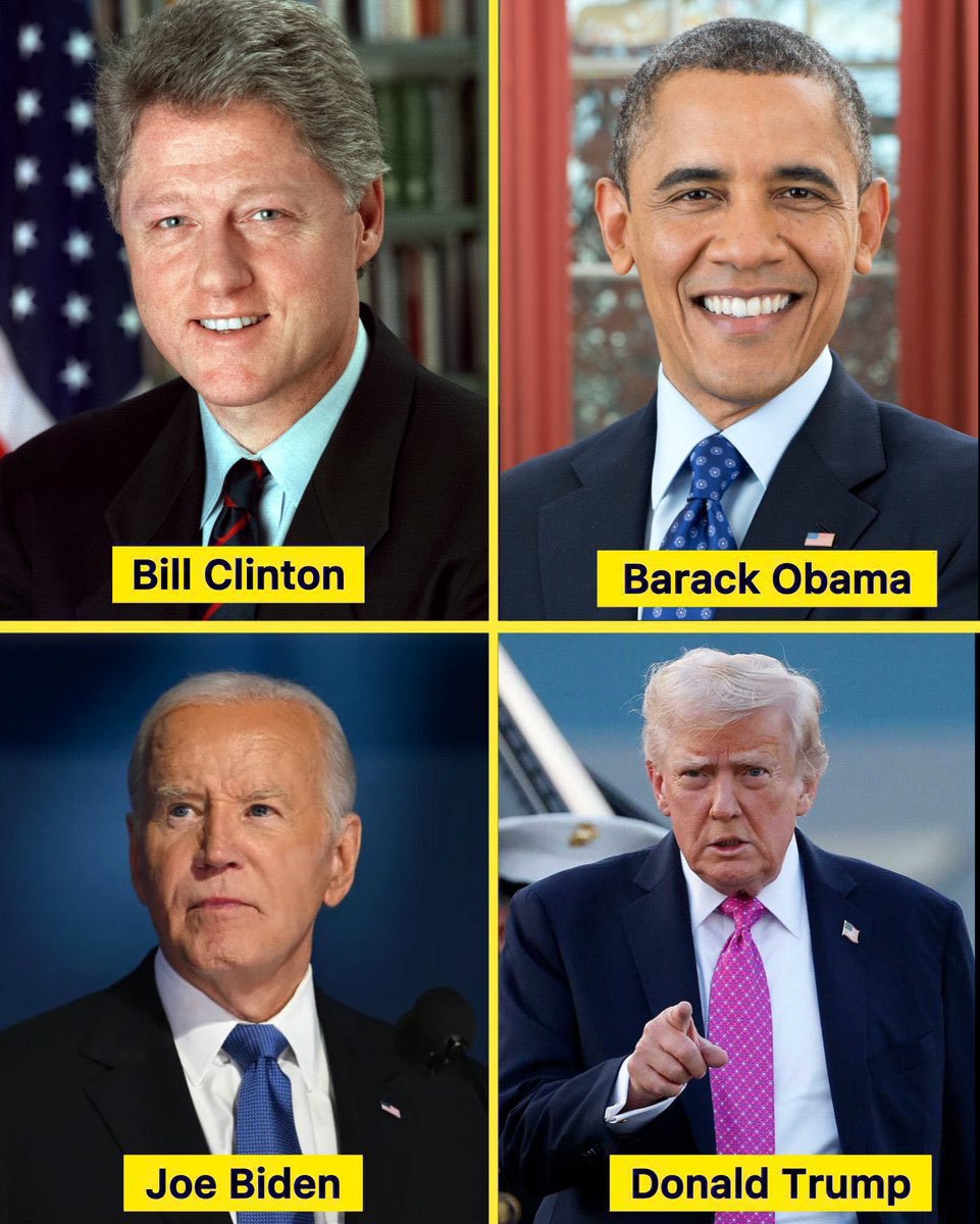 0ivankaTrump1's tweet photo. Which U.S. President’s policies do you think caused the most damage to the country ?

A. Bill Clinton
B. Barack Obama
C. Joe Biden
D. Donald Trump https://t.co/WnNeI0XPia