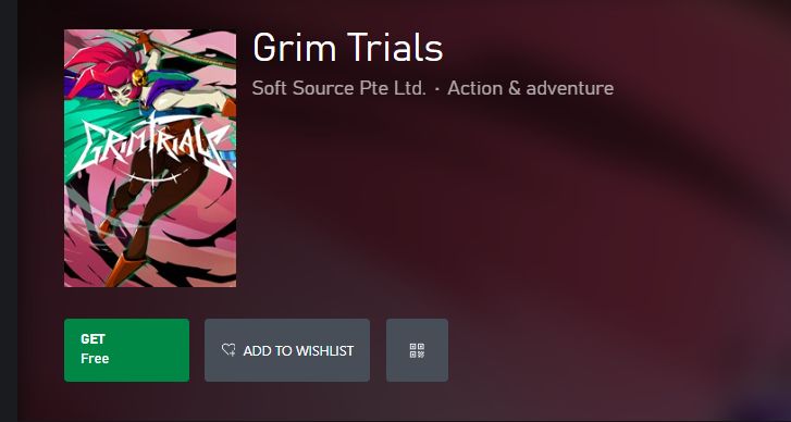 Wario64's tweet photo. Grim Trials currently free on Xbox (MSRP $19.99) https://t.co/j4G2O9GGnN 

out Aug 20th https://t.co/XzLfRKb3xP