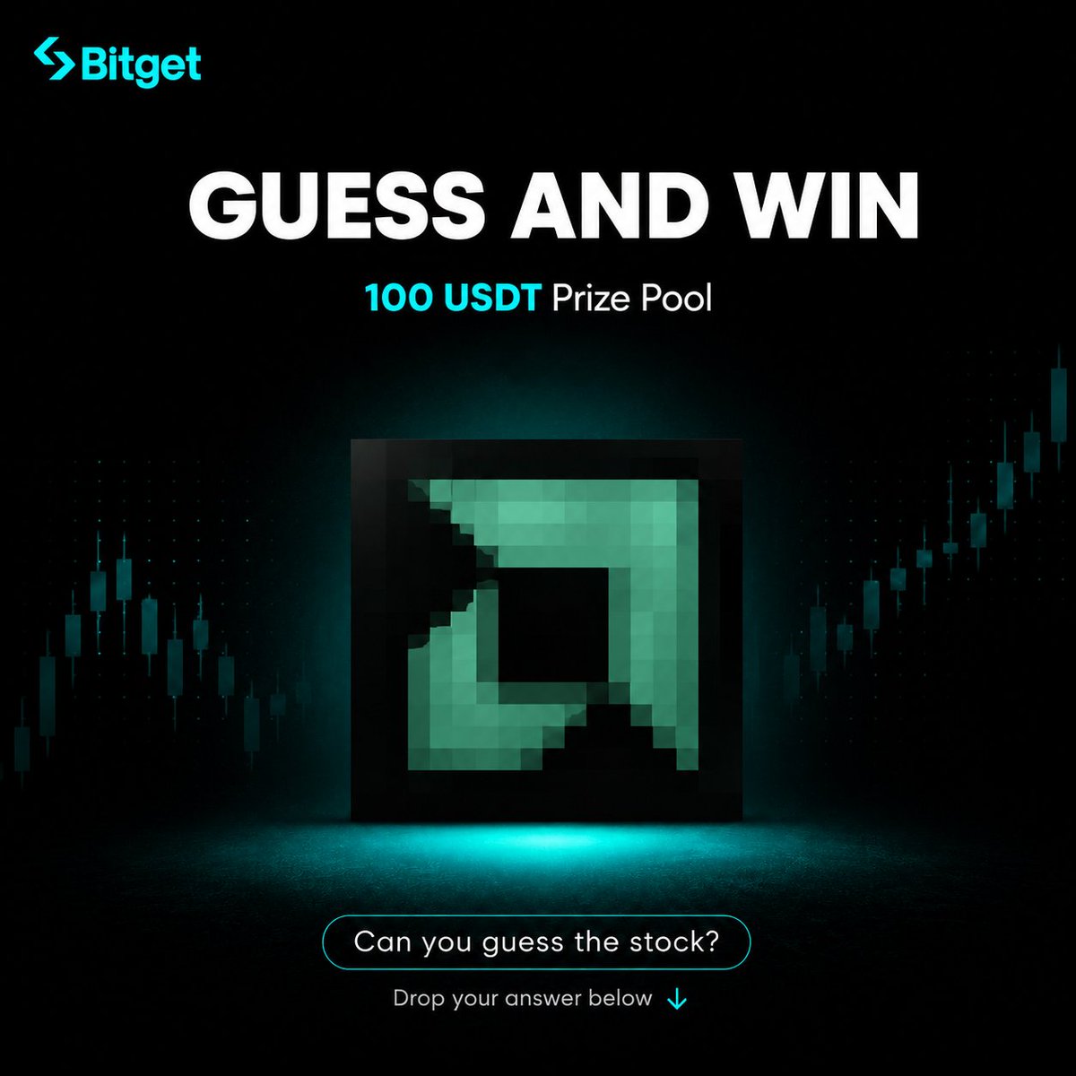 BitgetMENA's tweet photo. 🎯 خمّن السهم واربح حصتك من 100 USDT!

للمشاركة:
✅ تابع حسابنا وأعد نشر هذا المنشور (RT).
💬 اكتب اسم السهم في التعليقات، مع منشن لصديقين.
👀 أضف السهم إلى قائمة المراقبة (Watchlist) في تطبيق Bitget.
📸 شارك لقطة شاشة لقائمة المراقبة في التعليقات.

🏆 10 فائزين × 10 USDT
⚠️ سيتم احتساب المشاركات التي تستوفي جميع الشروط فقط.
#BitgetStocks #Giveaway #rToken