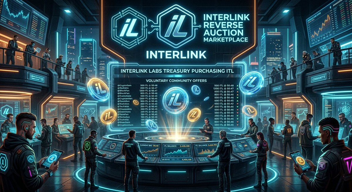 BURUSULEELA's tweet photo. ITL Reverse Auction
"InterLink Reverse Auction marketplace, community members voluntarily offering ITL cinematic lighting, official InterLink logo, 8K."
JOIN MY REFERRAL CODE 416045759671
@inter_link @MaheshMagnus1  @reina_itl @kv_interlink @KTimmering
#InterLink #ITLG #ITL #ITLX https://t.co/Fu5nMycJCj
