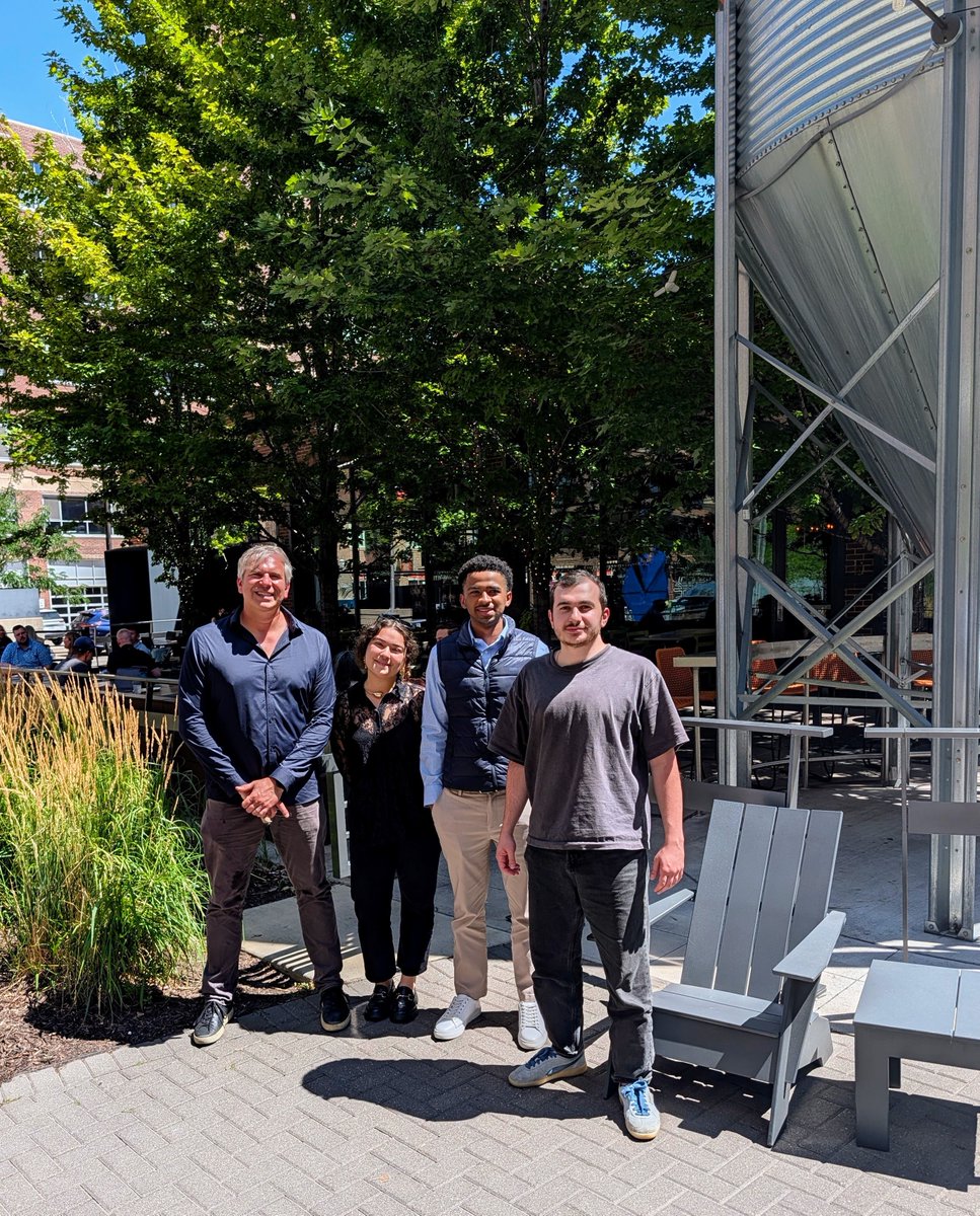 SlingwaveInc's tweet photo. A great summer with Eyuel Woldehanna 👏

We’re grateful for the curiosity, energy, and thoughtful work he brought to Slingwave throughout his internship.

Thank you to St. Olaf College and our Slingwave mentors who helped make it such a meaningful experience.

Congrats, Eyuel - we’ll be cheering you on!