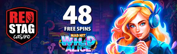 NoDepositForum's tweet photo. RED STAG NO DEPOSIT BONUS - 48 FREE SPINS ON 'WILD ALICE' - NEW PLAYERS
https://t.co/Tc63oxtcnk
#redstag #nodepositbonus #freespins https://t.co/6De7hR4tY3