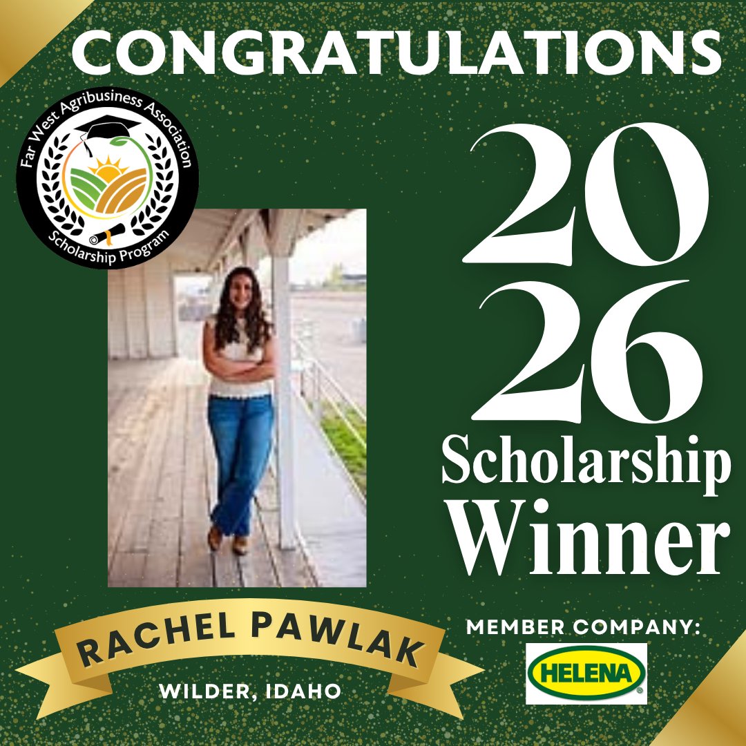 FWAAorg's tweet photo. Join us in celebrating Rachel Pawlak, our 2026 FWAA Scholarship Winner from Wilder, Idaho! 🎉 We’re excited to see the impact you’ll make as you pursue your academic dreams. Congratulations, Rachel! #FWAA #ScholarshipSuccess https://t.co/SVPXfgJ4Xk