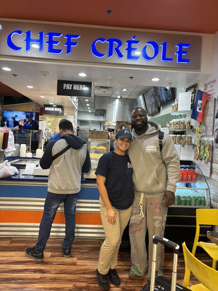 ChefCreoleMIA's tweet photo. It Was A Pleasure Having @kennyhaiti At Chef Creole Seasoned Kitchen!! https://t.co/R3ERuuAIUc