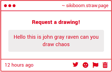 sikibooom's tweet photo. #pgr Chaos for john gray raven! thank you for the request :) https://t.co/qDgREdxKM7