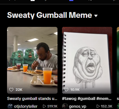 einsteindevs's tweet photo. Neegy is at 2 million and is the next TripleT

In every comment on every neegy post is this comment. Its his best friend "Sweaty Gumball"

Has its own tiktok page aswell. NEVER MADE

https://t.co/pfFP0bDGi4 https://t.co/liCtyWSGNP