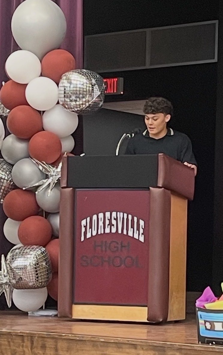 DrakeCoron4do's tweet photo. Honored &amp; humbled to have been selected to co-emcee our ISD convocation today. Big things coming for @FloresvilleISD. @FHS_Tiger_FB @YVQBacademy @CoachPerrone @Coach__OMalley @RevengOfThe4th @PrepRedzoneTX @iam_alinedouard @JButler_210 @BDammone https://t.co/UoeOazoNZX