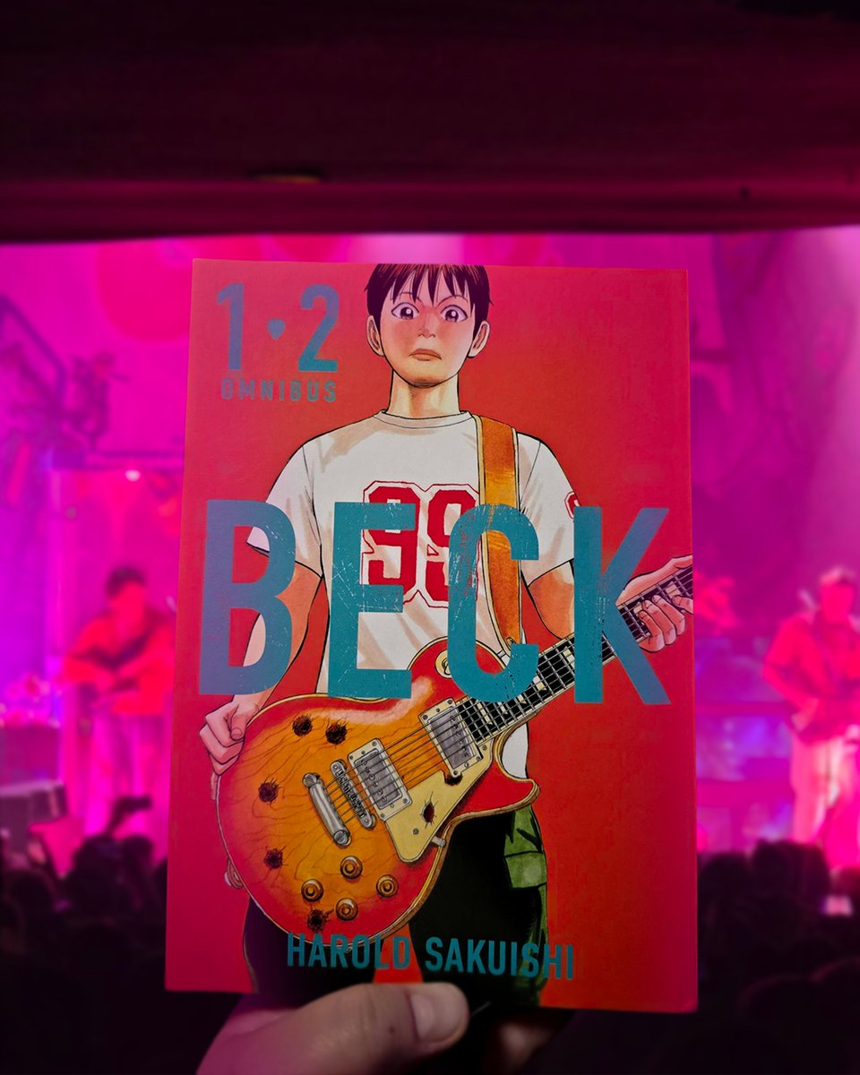 KodanshaManga's tweet photo. BECK Omnibus 1, collecting the first two volumes of the original manga in a premium-quality paperback, is headed to shelves this November - but we've got our hands on an early copy!

You can pre-order it here ahead of its release on 11/17: https://t.co/nkpdXd537z https://t.co/BbATNVd3IZ