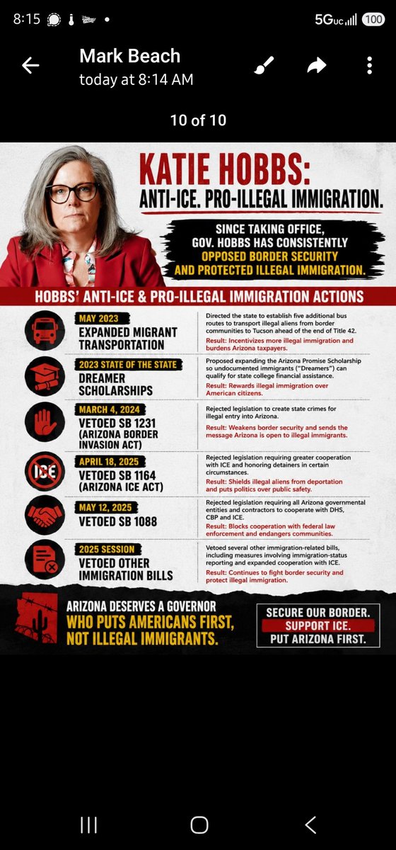 AzPatriot57547's tweet photo. @RobSchneider @andybiggs4az https://t.co/oe07g5XY4O