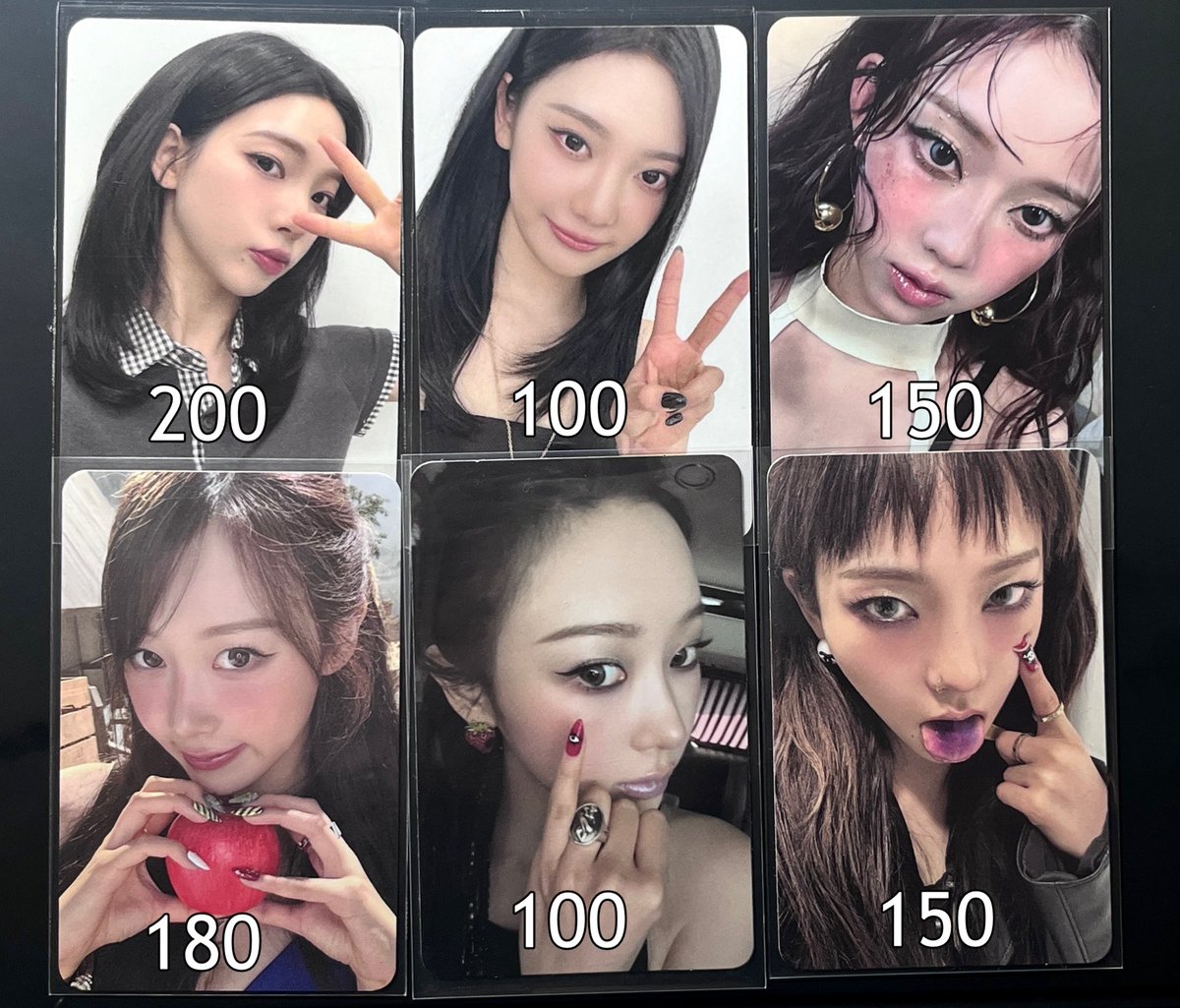 vorsecilr's tweet photo. 𓈒 wts ขาย 一 พร้อมส่ง 𓈒 ♡🍎 

♡ aespa เอสป้า คาริน่า จีเซล วินเทอร์ หนิงหนิง
♡ lemonade dirty work rich man 

ราคาใบละ 100 ส่งฟรี
📍วันนี้ - 9 สิงหา

✖️ไม่สะดวกถ่ายเพิ่มเติม การ์ดไม่มีตำหนิหนัก ซีเรียสผ่านได้เลยนะคะ✖️

#ตลาดนัดaespa #ตลาดนัดเอสป้า https://t.co/BvJPk3o8BV