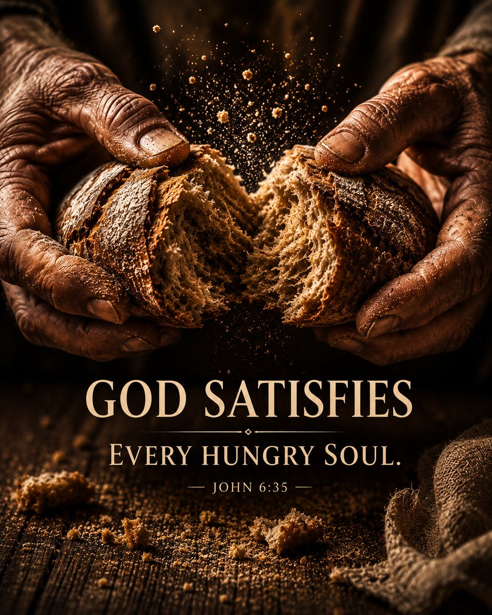 John_Matthew_T's tweet photo. John 6:35 https://t.co/XNMS6hLWxk