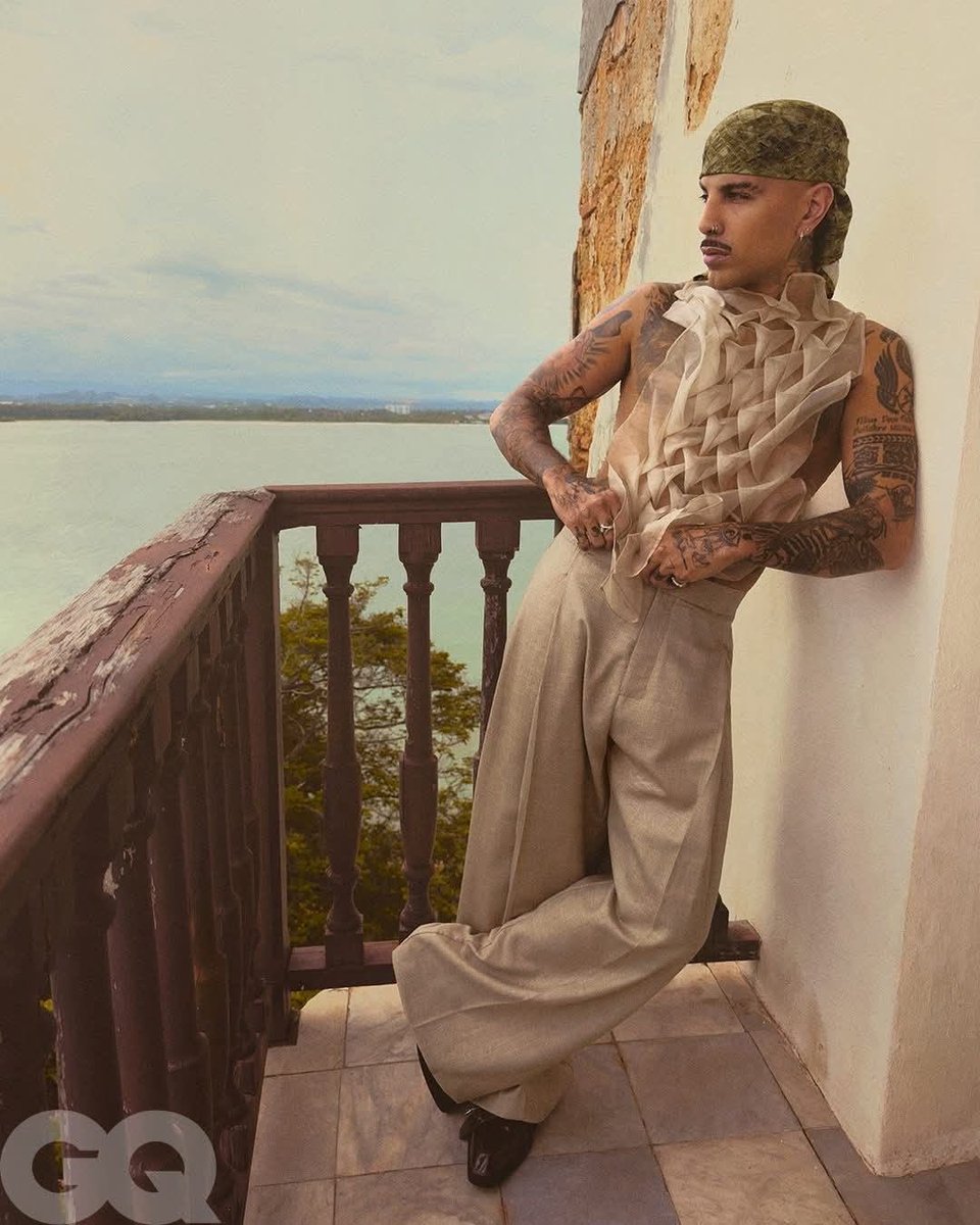 ASVPMARAJ's tweet photo. Rauw Alejandro for GQ Mexico https://t.co/gq2S24IwiP