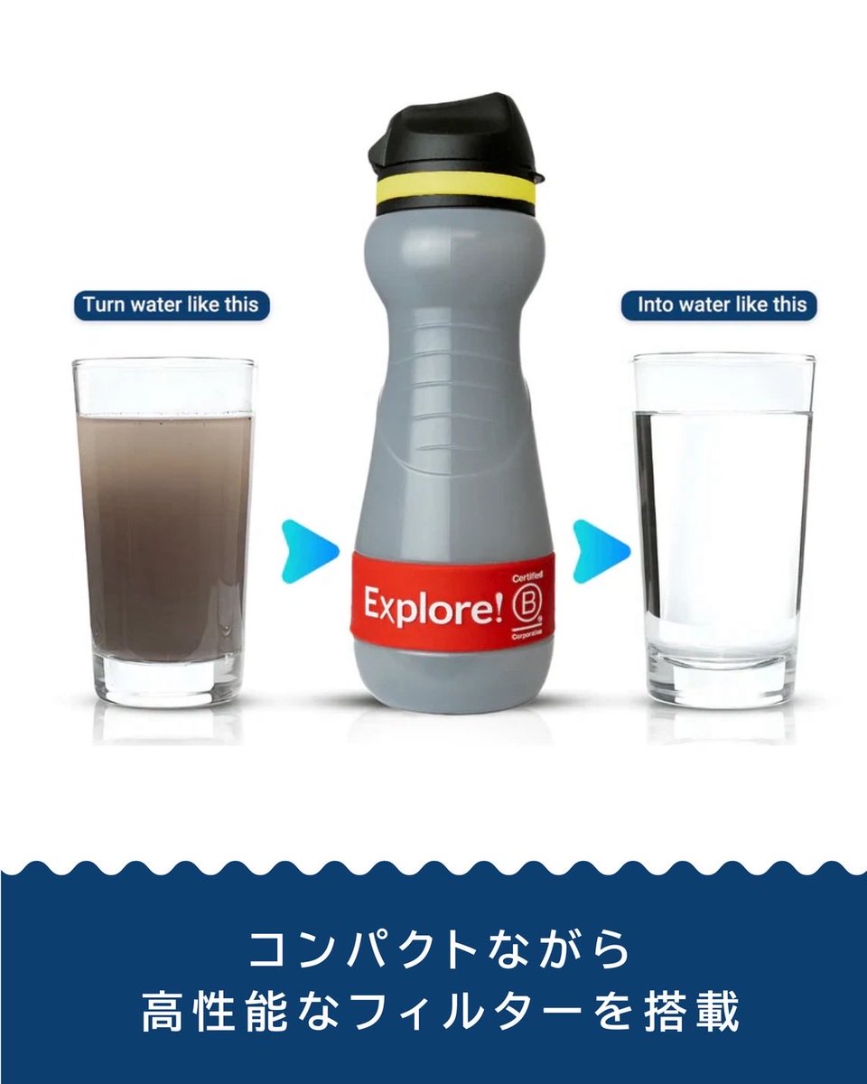 yasukawa16's tweet photo. 旅先でも、キャンプでも、通勤やジムでも。
飲み水を気にせず、自由に行動できる安心を。
Water to Go Eco 55cl Active
#WaterToGo
#ウォータートゥーゴー
#DYNTCOYOTE
#浄水ボトル
#マイボトル
https://t.co/BTUoGBjyTy https://t.co/Yj9WY0ReP1