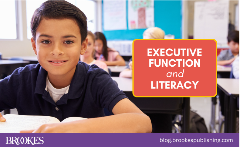 BrookesPubCo's tweet photo. Best-selling author Joan Sedita examines the impact #ExecutiveFunction skills have on reading and writing proficiency, in this new guest post from the Brookes blog: https://t.co/uQWra6RR9D #Reading #ELA #ScienceOfReading https://t.co/klEXoxnYoP