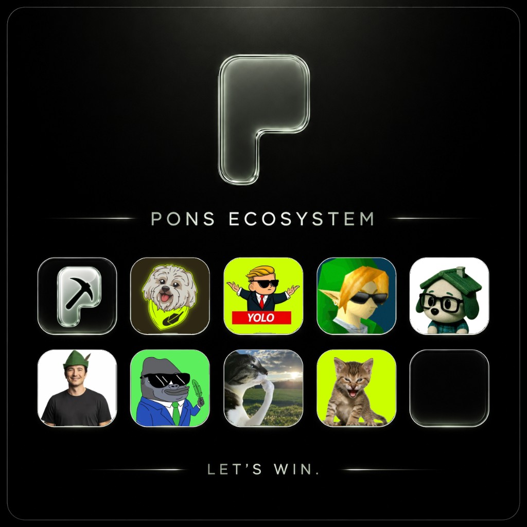 ponsdotmine's tweet photo. LET'S WIN. @ponsdotfamily

Which $PONS ecosystem project are you most bullish on? https://t.co/PAzVHidywz