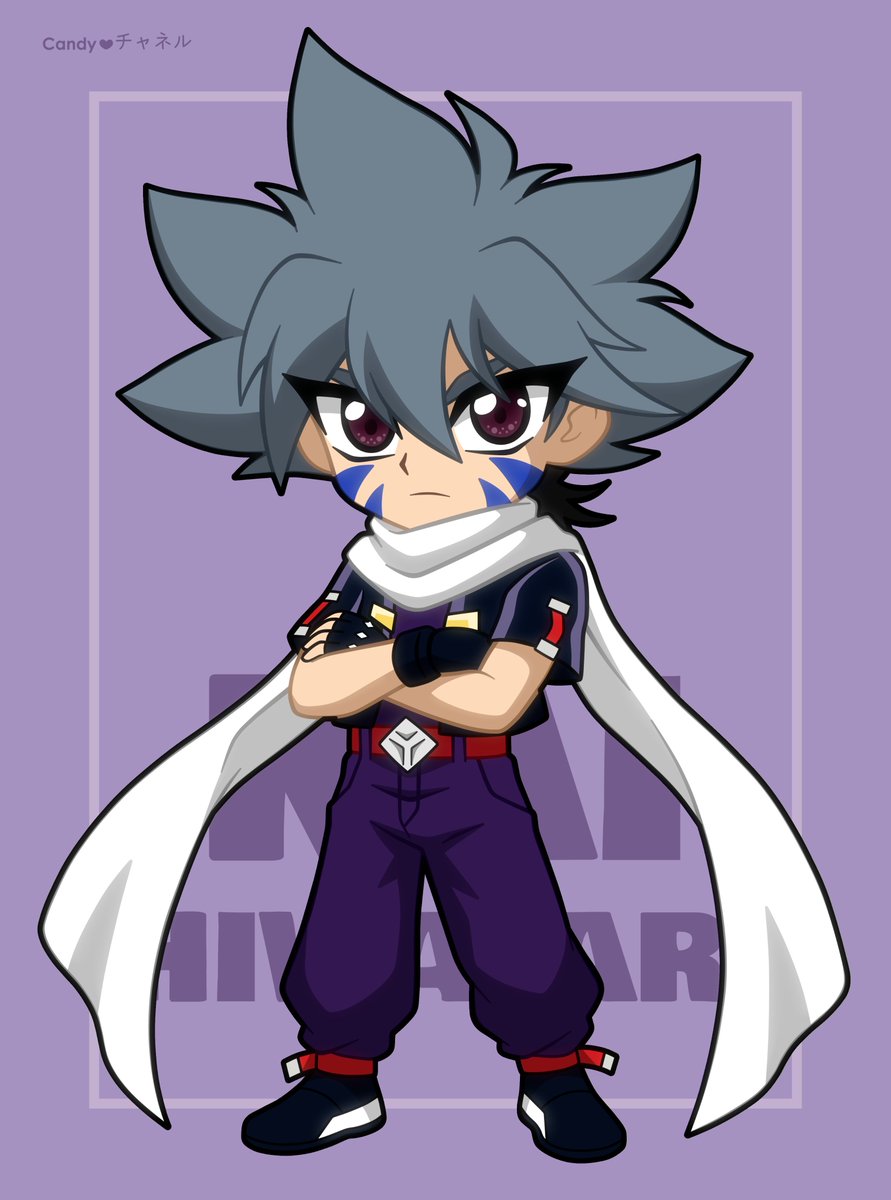 CandyChanneru's tweet photo. Chibi Kai Grevolution 💜
.
.
#digitalart #animeboy #chibi #kawaii #beyblade https://t.co/4WtPZhbO1S