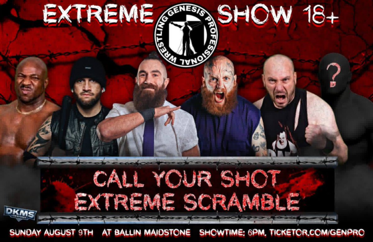 GenProOnline's tweet photo. THIS SUNDAY
📍 Ballin' Nightclub, Maidstone
📅 Sunday 9th August 2026
🔥 6PM - 9PM
🎟 Get your tickets today: https://t.co/AseoEIEOih
🔗 Extreme Show: https://t.co/0dmEDd55hL
#BritishWrestlingScene #MaidstoneEvents #LiveEntertainment https://t.co/vwgXlExgbn