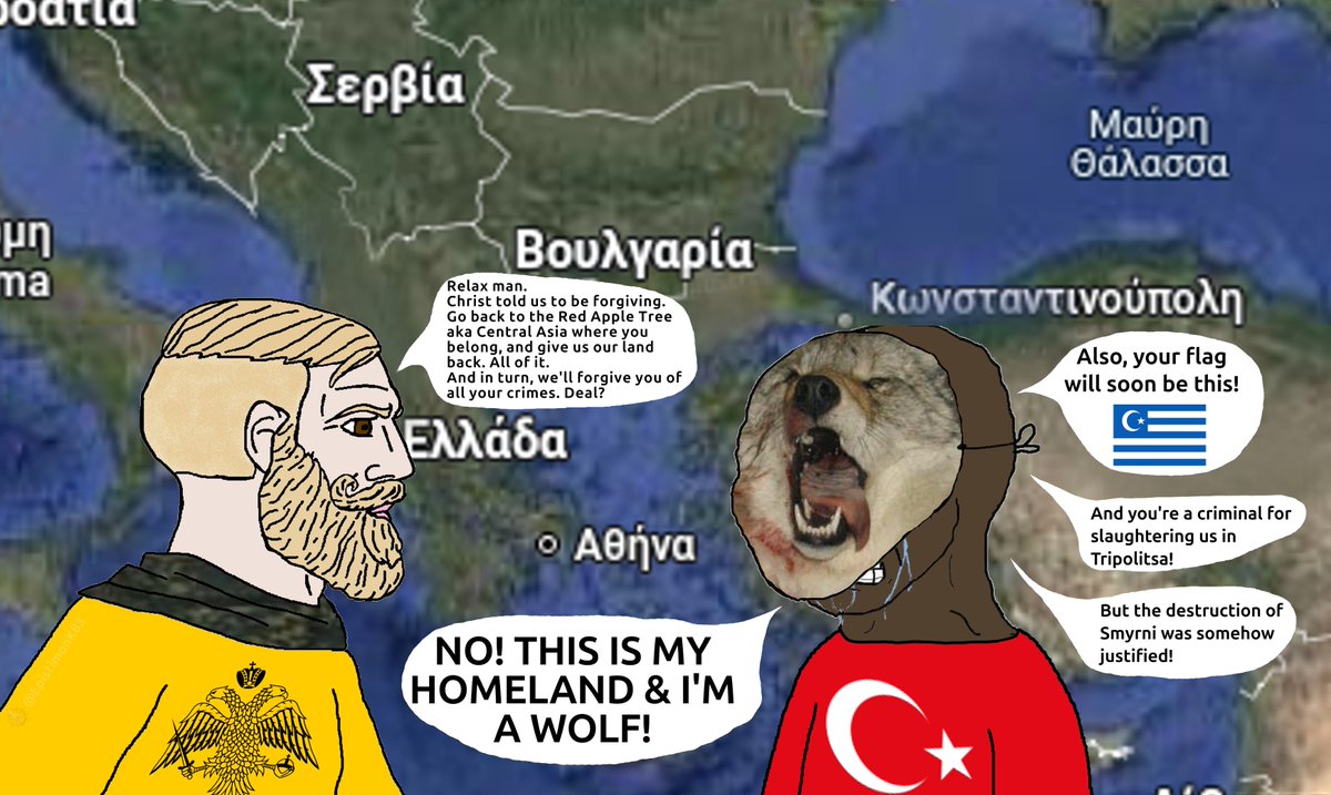 EpistimonK83's tweet photo. @HellenicEchoes Here before all the Turks infested the reply section. https://t.co/0ip0x9FlEJ