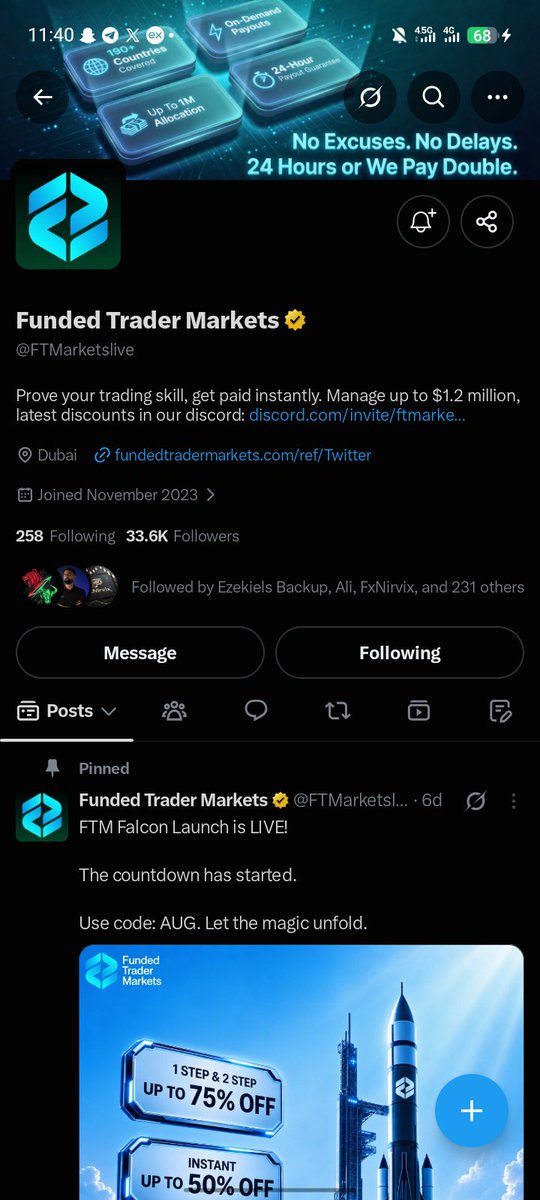 Mickyjay75's tweet photo. @Sayidabdulle_ @FTMarketslive @Ye_FTM @Isabelloisa1 All Done reposting and tagging sir 
@chrysogonu7 
@MichaelKobo24 
@Rodryg0Trades https://t.co/mazytWyAgZ