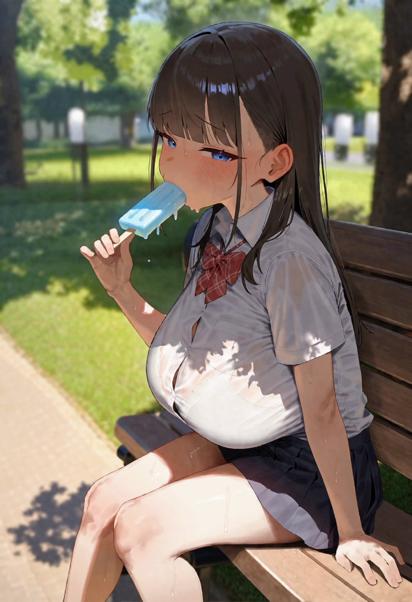 ilst_xxx's tweet photo. 暑いね https://t.co/6hnZqG7VWS
