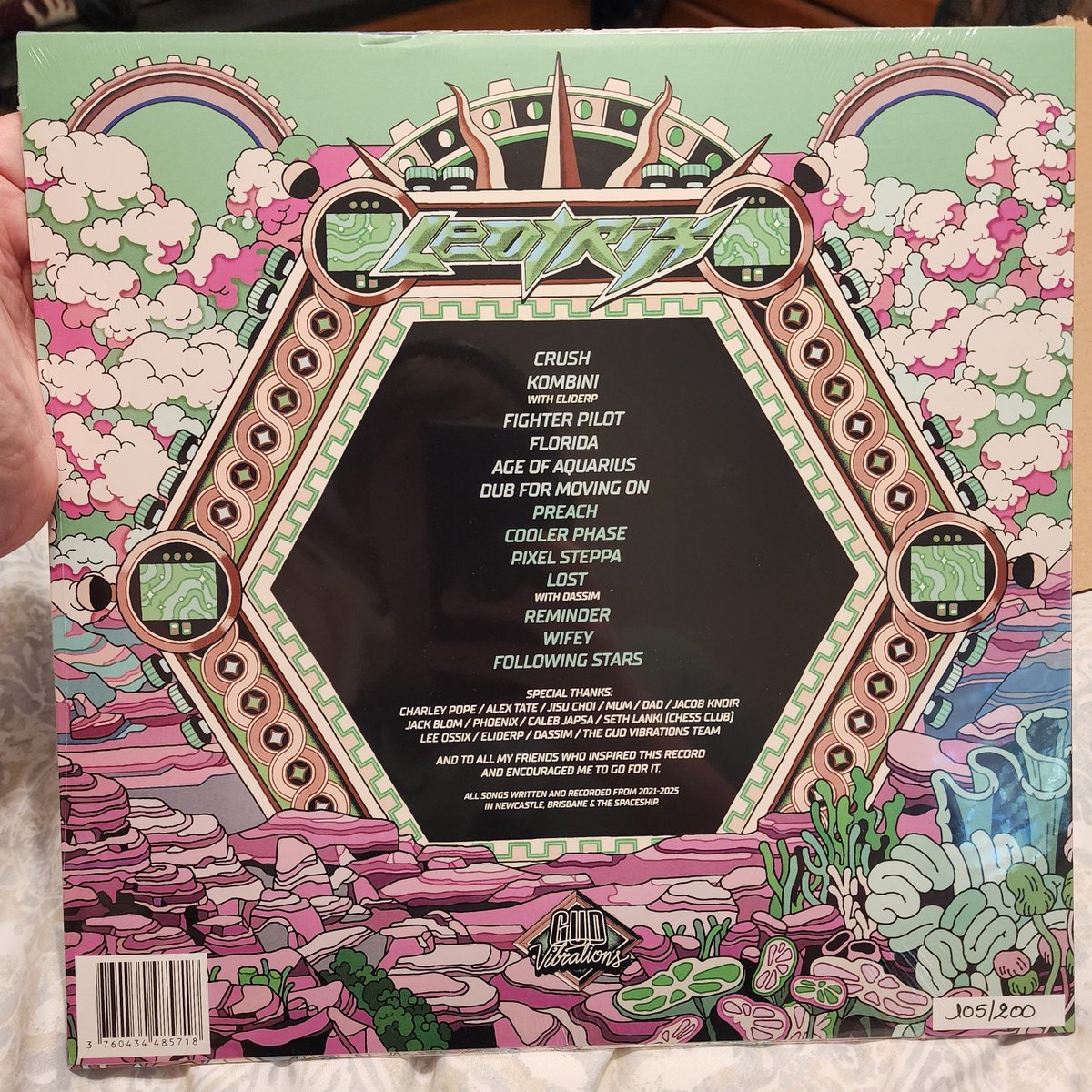 zelixdubz's tweet photo. @leotrixofficial @GudVibrations @DiggersFactory MY RECORD CAME TODAY!!! SO HAPPY FOR ETHAN AND HIS TEAM FOR GETTING THIS MADE INTO A REAL VINYL RECORD WITH DF! I DONT EVEN OWN A RECORD PLAYER LMAO, I JUST WANNA HAVE A PHYSICAL PIECE OF HIS FIRST ALBUM! :) LEOTRIX THE 🐐 FRFR 💖 https://t.co/K7c0fPwZLx