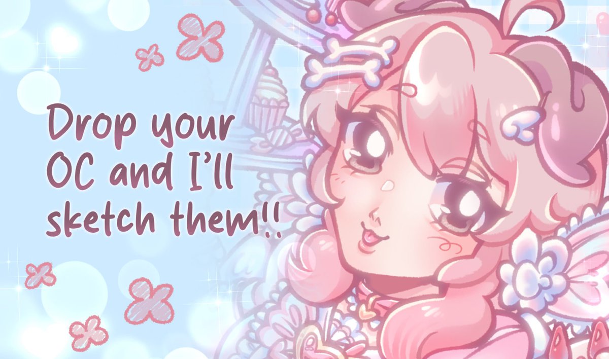 kashyn0's tweet photo. I NEED SOME CUTE CHARACTERS TO DRAW!
Who wants to volunteer??🎀

Share your original character!! 
♡ and ↻ are appreciated! (⁠人⁠ ⁠•͈⁠ᴗ⁠•͈⁠)
#artmoots #artraffle #smallartist https://t.co/GBOaNGrL8y
