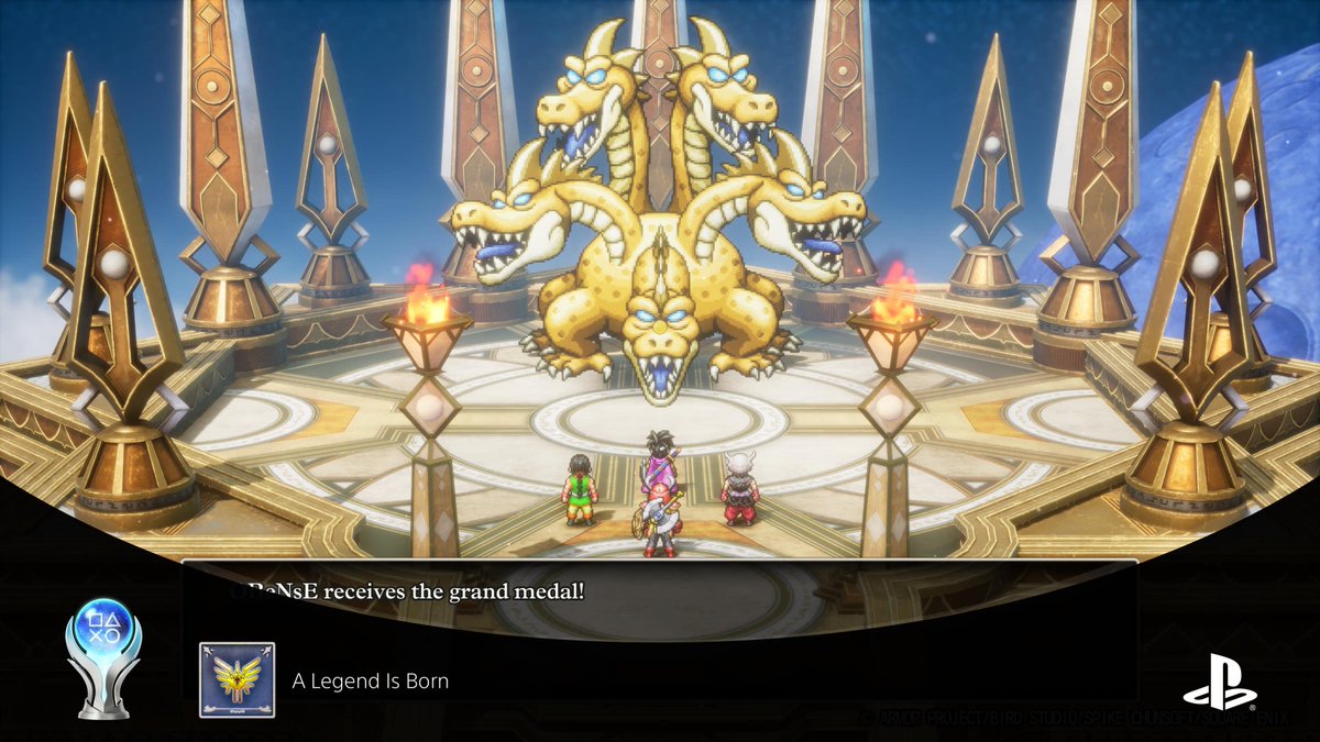 obense's tweet photo. Mais uma pra conta!
Dragon Quest III HD-2D Remake!
A Legend Is Born (PLATINUM)
#PlayStationTrophy #PS5Share, #DragonQuestIII https://t.co/uJTyX8kLnr