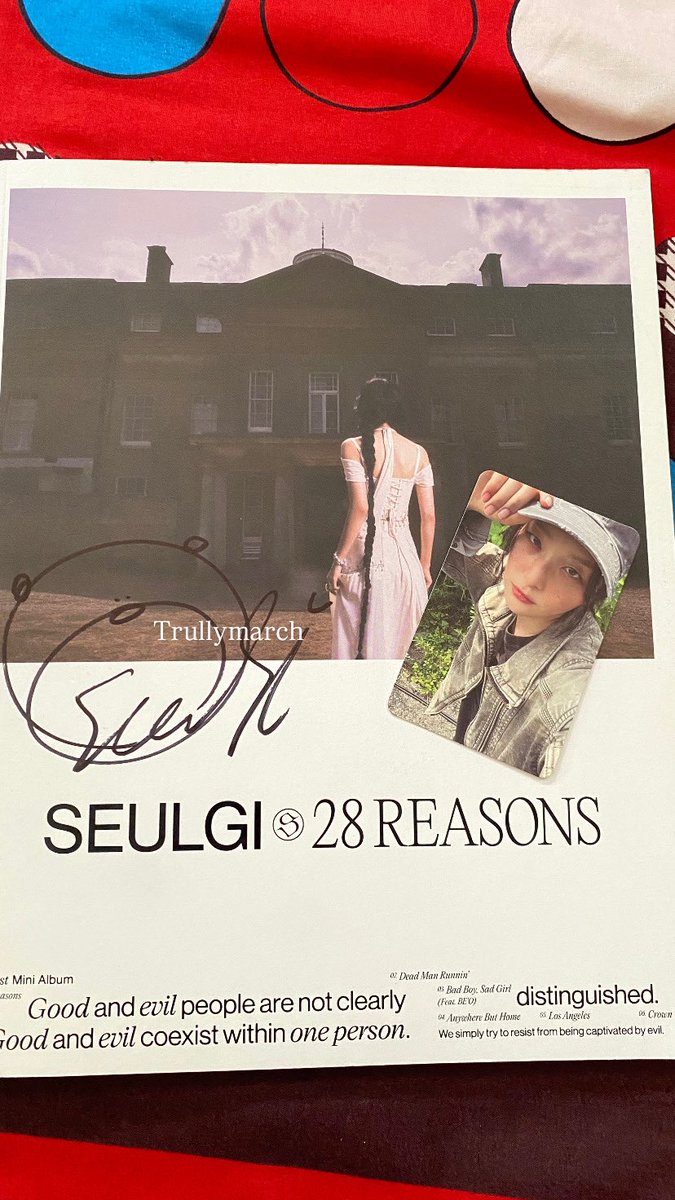 trullymarch's tweet photo. WTS SIGN ALBUM 

SEULGI - 28 REASONS
KAI EXO - PEACHES
WAYV LUCAS SIGN - TURN BACK TIME 

Price DM! 
Dom Bogor, 
CO by Shopee for packing only

Tag. Red velvet rv kpop merch aab pc photocard wts wtb wtt https://t.co/zvrfqELsjU