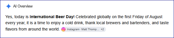 winenewsmaster's tweet photo. @KitchenSprout And on International #BeerDay, no less! https://t.co/MjC3DdjPq6
