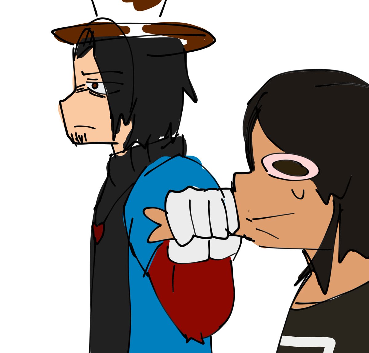 guayiii110320's tweet photo. miren estas kgadas de dibujos de mi sona y el OC de un amigo chikoz, denle like jeje (mevoiamatar)
@Waltenreyes1 

#fanart #sona #drawing #ship? #matenme https://t.co/qAFwZ93bUx