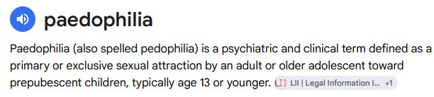 dake52512's tweet photo. @LOLCrashForce @nyanyanclover @CauseOfCont2 I still need to think before I respond but I just want to say this before I do anything. I made no Assumptions, It is the definition for Pedophilia. https://t.co/BU19eG8T8A
