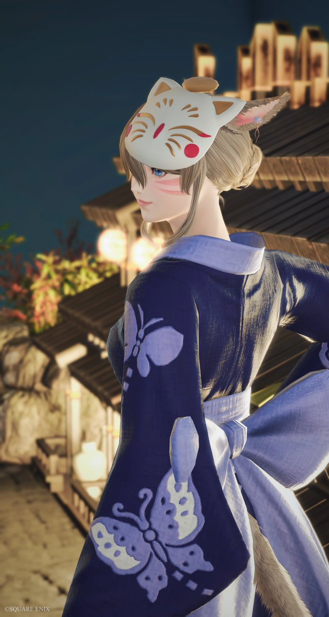 FF14yuki3's tweet photo. #おはミコ 👘

昨晩はAnima夏祭りへ行って今年初のお祭り楽しんできました！
すごくよかった✨後でアップします

新しい髪型と浴衣👘最高の組み合わせ！うなじがいい感じでした🤭
今日から夏休みなのでクレセントアイルレベル40にしたい！
良い週末を🌱 ͛.*
𝕊𝕥𝕦𝕕𝕚𝕠⇨ #NoraSieHousing #FF14 https://t.co/j3z9VQ5Bdb