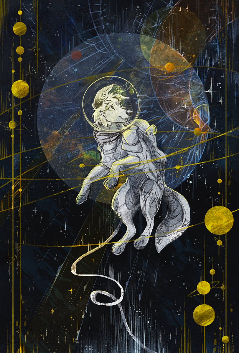Taski_Guru's tweet photo. Dog in space!
✨
All that I can see in the outer space leaves me worried by the question what is that all for ©
✨💫🌘🪐☄️🌙🌟🌌⭐☀️
#feraloc #dogoc #dogart #belka #spaceart https://t.co/9j7HbZNYGU