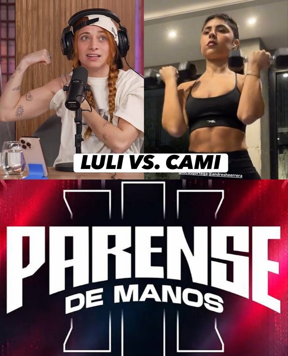 mirostream's tweet photo. Informó @gusta_mendez que Luli González vs Cami Mayan será uno de los combates de #ParenseDeManos a fin de año https://t.co/WM8lAH72uW